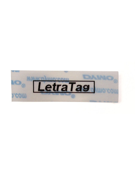 DYMO S0721530 cinta para impresora de etiquetas Negro sobre transparente