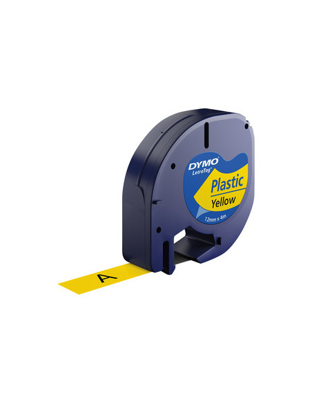 DYMO S0721620 cinta para impresora de etiquetas Negro sobre amarillo