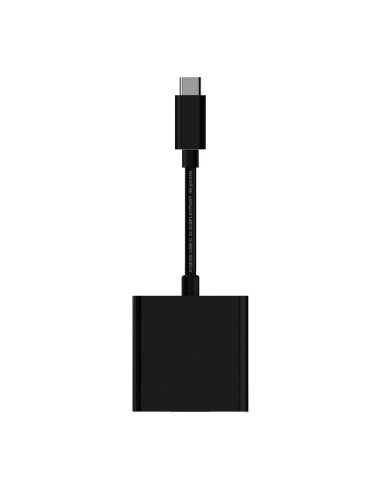 AISENS Conversor USB-C A DisplayPort, 4k@60Hz, USB C M - DP H, Negro, 15cm