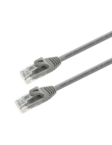 AISENS A145-0330 cable de red Gris 10 m Cat6a U UTP (UTP)