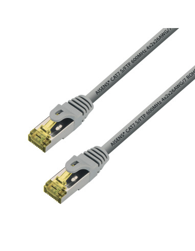 AISENS A146-0332 cable de red Gris 0,25 m Cat7 S FTP (S-STP)
