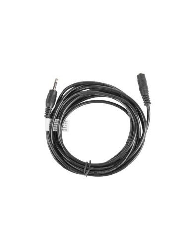 Lanberg CA-MJFJ-10CC-0030-BK cable de audio 3 m 3,5mm Negro