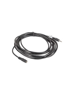 Lanberg CA-MJFJ-10CC-0050-BK cable de audio 5 m 3,5mm Negro 2