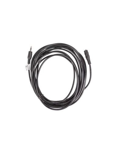 Lanberg CA-MJFJ-10CC-0050-BK cable de audio 5 m 3,5mm Negro