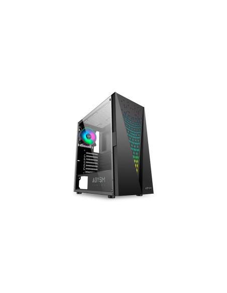 Abysm Gaming Danube Kolpa ARGB Caja PC ATX Cristal Templado USB 3.0 Negro