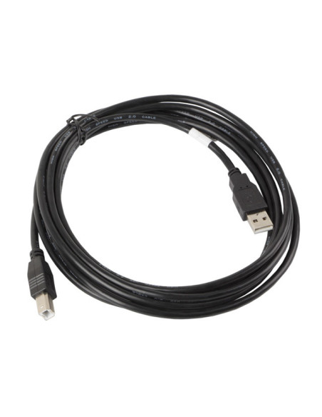 Lanberg CA-USBA-10CC-0030-BK cable USB USB 2.0 3 m USB B Negro