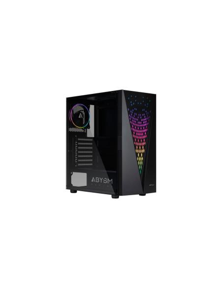 Abysm Gaming Danube Kolpa ARGB Caja PC ATX Cristal Templado USB 3.0 Negro