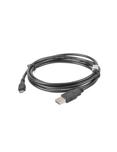 Lanberg CA-USBM-10CC-0018-BK cable USB USB 2.0 1,8 m Micro-USB B USB A Negro 2
