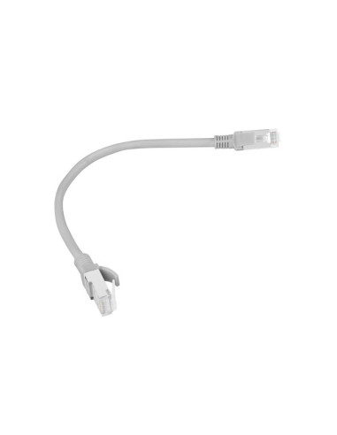 Lanberg PCU5-10CC-0025-S cable de red Gris 0,25 m Cat5e U UTP (UTP)
