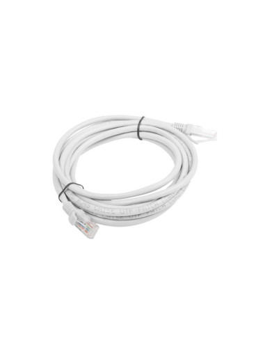 Lanberg PCU5-10CC-0300-S cable de red Gris 3 m Cat5e U UTP (UTP)