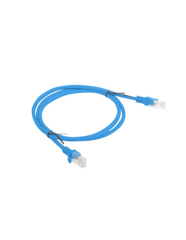 Lanberg PCU6-10CC-0100-B cable de red Azul 1 m Cat6 U UTP (UTP)