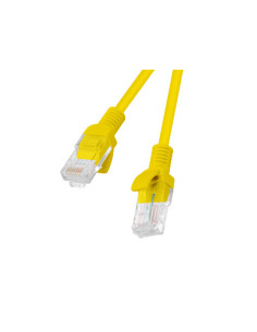 Lanberg PCU6-10CC-0100-Y cable de red Amarillo 1 m Cat6 U UTP (UTP) 2