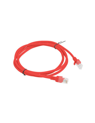 Lanberg PCU6-10CC-0150-R cable de red Rojo 1,5 m Cat6 U UTP (UTP)
