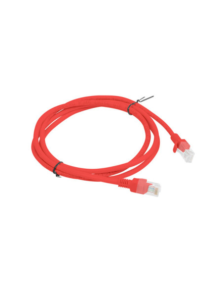 Lanberg PCU6-10CC-0150-R cable de red Rojo 1,5 m Cat6 U UTP (UTP)