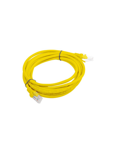 Lanberg PCU6-10CC-0300-Y cable de red Amarillo 3 m Cat6 U UTP (UTP)
