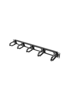 Lanberg AK-1205-B accesorio de bastidor Panel de gestión de cables 2