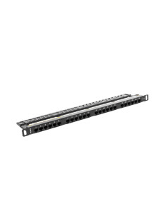 Lanberg PPU6-0024-B panel de parcheo 0.5U 2