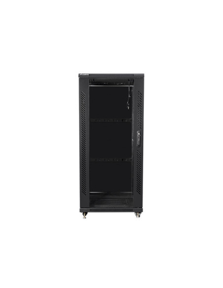 Lanberg FF01-6627-12B armario rack 27U Rack o bastidor independiente Negro