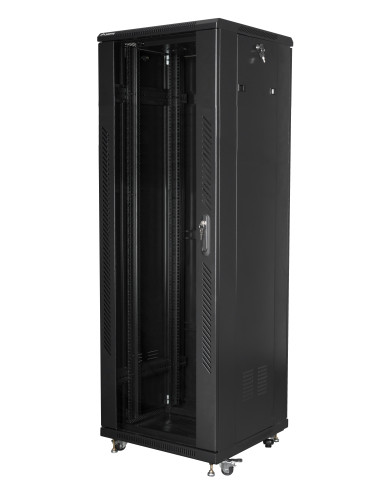 Lanberg FF01-6637-12B armario rack 37U Rack o bastidor independiente Negro