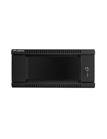 Lanberg WF01-6404-10B armario rack 4U Bastidor de pared Negro