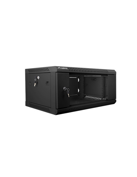 Lanberg WF01-6404-10B armario rack 4U Bastidor de pared Negro