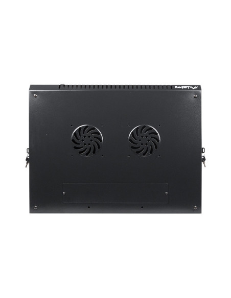 Lanberg WF01-6412-10B armario rack 12U Bastidor de pared Negro