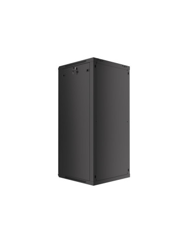 Lanberg WF01-6627-10B armario rack 27U Bastidor de pared Negro