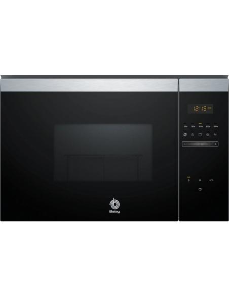 Balay 3CG4172X2 microondas Integrado Microondas con grill 20 L 800 W Negro, Acero inoxidable
