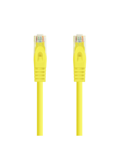 Nanocable Cable de red latiguillo RJ45 LSZH Cat.6A UTP AWG24, Amarillo, 2.0m