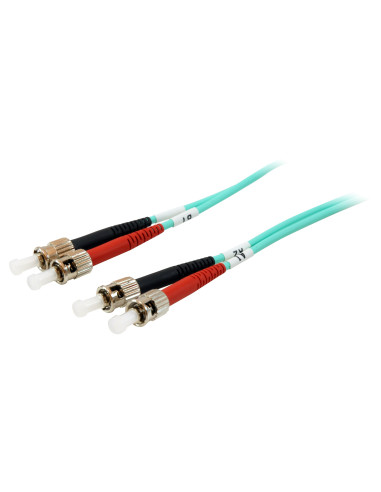 Equip 25224207 Cable de fibra óptica e InfiniBand 2 m ST Turquesa