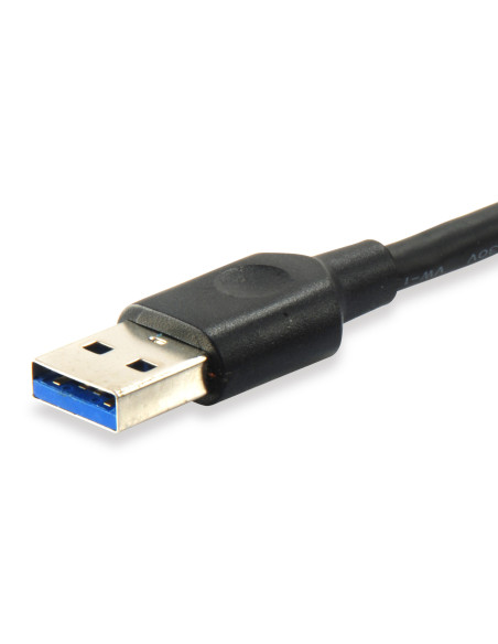 Equip 128345 Cable USB 3.2 Gen 1 C a A, M M, 0,5 m, 5 Gbps, negro