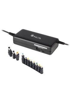 NGS Ban adaptador e inversor de corriente Interior 90 W Negro
