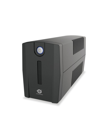 Conceptronic ZEUS02ES sistema de alimentación ininterrumpida (UPS) Línea interactiva 0,85 kVA 480 W 2 salidas AC