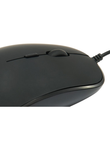 Conceptronic REGAS01B ratón Oficina Ambidextro USB tipo A Óptico 1200 DPI