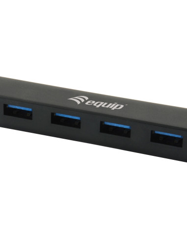 Equip 128954 hub de interfaz USB 3.2 Gen 1 (3.1 Gen 1) Type-C 5000 Mbit s Negro