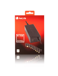 NGS W-70W adaptador e inversor de corriente Interior Negro 2