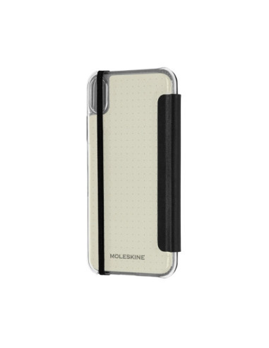 Moleskine ET9CBPXRCLR funda para teléfono móvil 15,5 cm (6.1") Folio Negro, Transparente