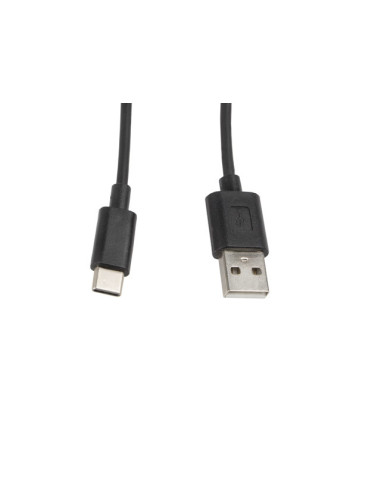 Lanberg CA-USBO-10CC-0010-BK cable USB USB 2.0 1 m USB A USB C Negro