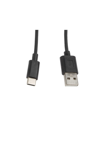Lanberg CA-USBO-10CC-0010-BK cable USB USB 2.0 1 m USB A USB C Negro