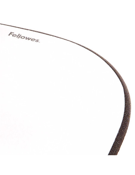 Fellowes 9175801 alfombrilla para ratón Negro, Plata