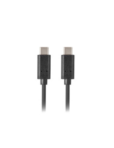 Lanberg CA-CMCM-10CU-0010-BK cable USB USB 2.0 1 m USB C Negro 2