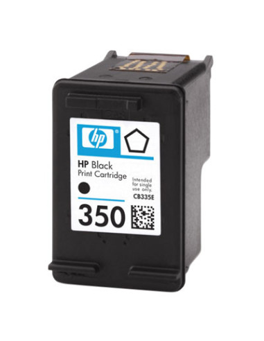 HP 350 cartucho de tinta 1 pieza(s) Original Negro