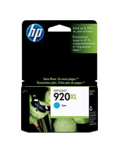 HP 920XL Cyan cartucho de tinta Original Cian