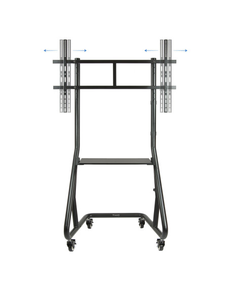 TooQ FS20200M-B Soporte de suelo con ruedas patas para pantallas de 60" - 105"