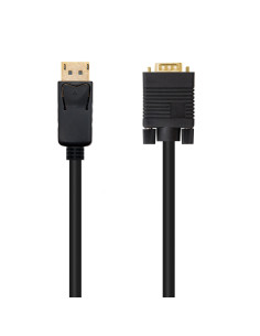Nanocable Cable conversor DISPLAYPORT a VGA, DP M - VGA M, Negro, 2.0 M 2