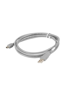 Lanberg CA-USBK-10CC-0018-S cable USB USB 2.0 1,8 m Mini-USB A USB A Gris 2