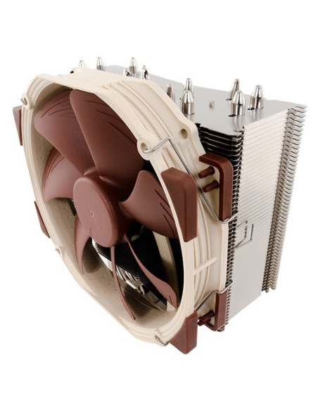 Noctua NH-U14S sistema de refrigeración para ordenador Procesador Enfriador 12 cm Marrón, Acero inoxidable