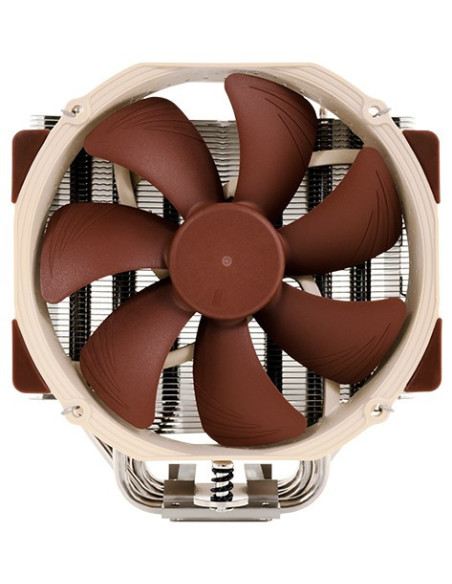 Noctua NH-U14S sistema de refrigeración para ordenador Procesador Enfriador 12 cm Marrón, Acero inoxidable