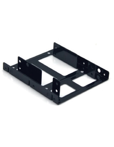 CoolBox ADAPTADOR BAHIA 3.5 A 2X2.5 (HDD SSD) METAL