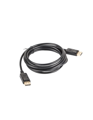 Lanberg CA-DPDP-10CC-0030-BK cable DisplayPort 3 m Negro